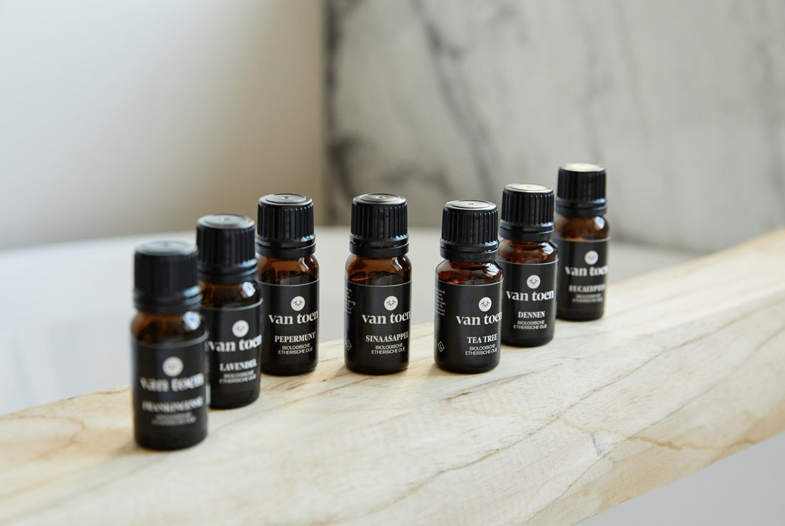 Hoe gebruik je etherische of essentiële olie