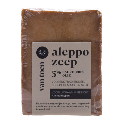 Aleppo zeep 5% laurierbesolie